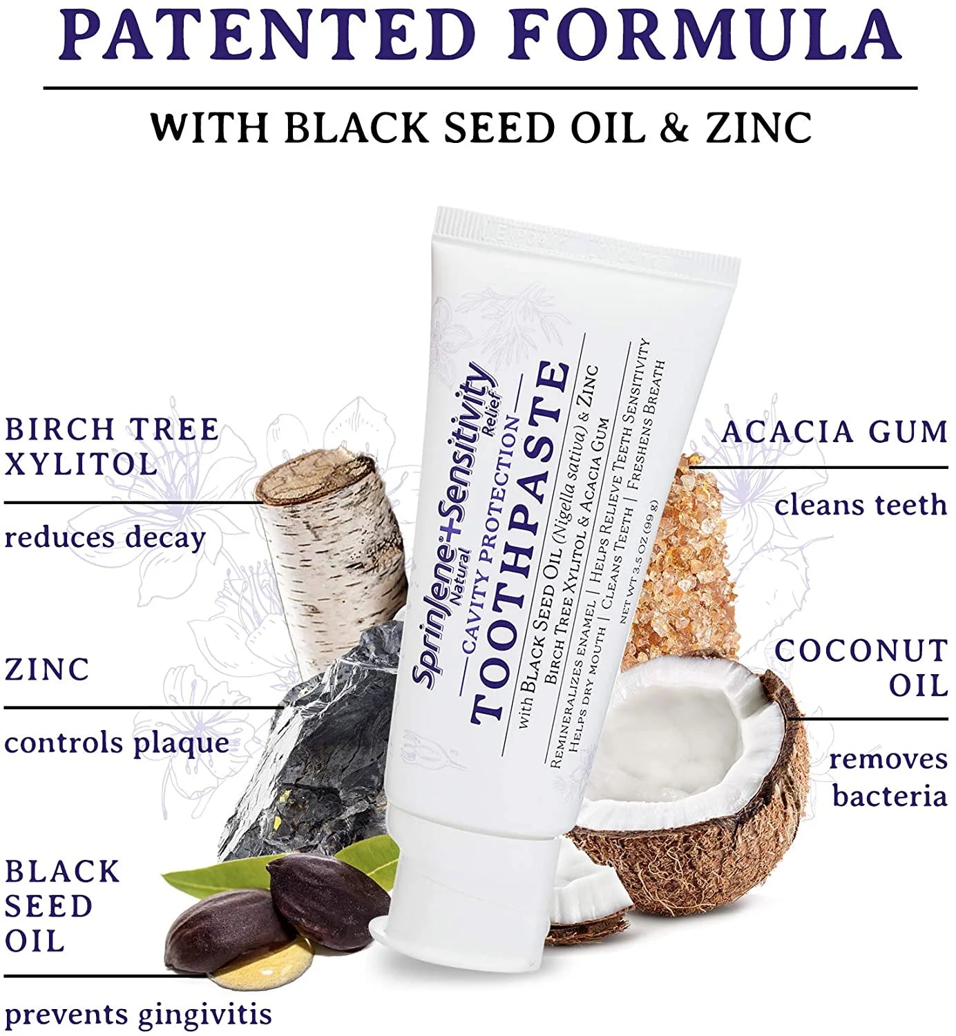 Sensitivity Relief Toothpaste With Cavity Protection 3.5oz
