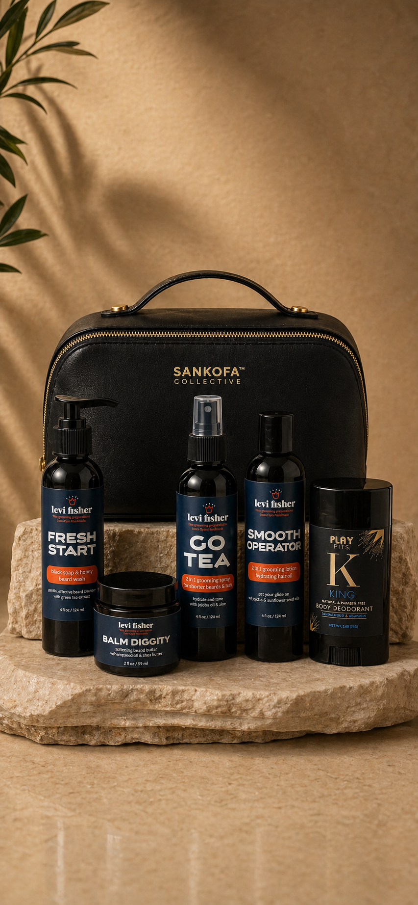Men’s Glow & Globe Travel Kit - Premium